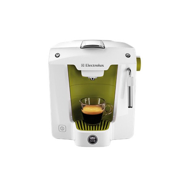 Electrolux ELM5100GR Pod coffee machine 1L 12cups Green,White coffee maker