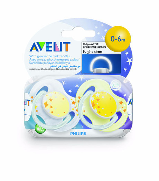 Philips AVENT SCF176/20 Night baby pacifier соска-пустышка