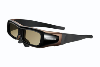 Panasonic TY-EW3D2LE Black,Brown stereoscopic 3D glasses