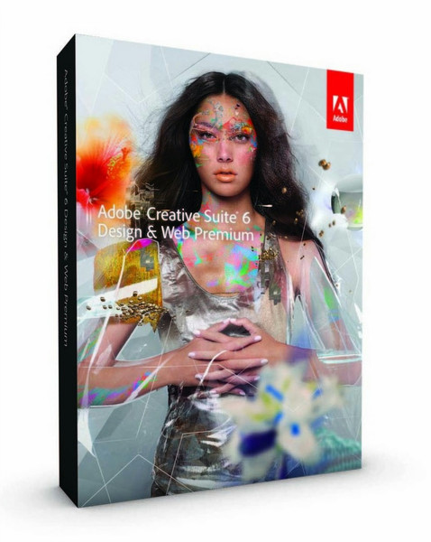 Adobe Creative Suite 6 Design & Web Premium, Mac, Box, EDU, PL