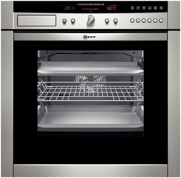 Neff B46C74N0 Electric oven 67L 3680W A Stainless steel