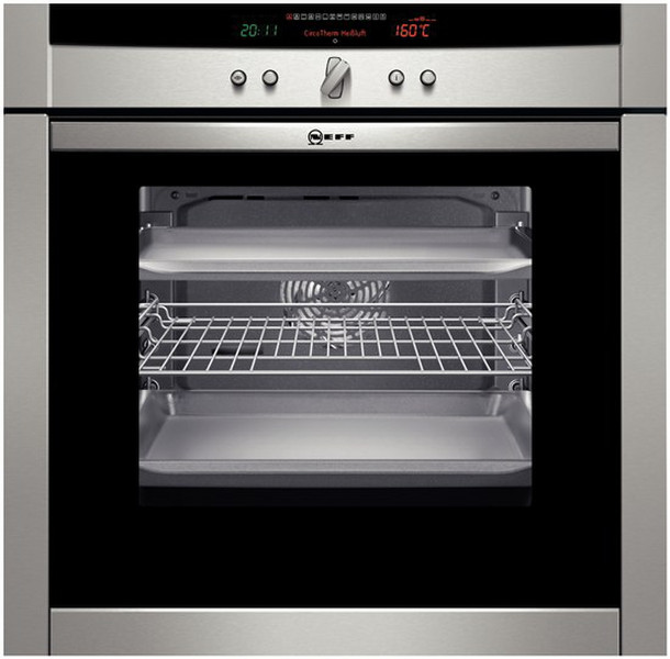 Neff B46E74N1 Electric oven 67L 3680W A Stainless steel