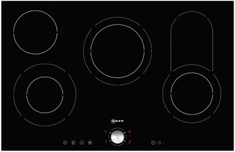 Neff T15T82X0 built-in Electric induction Black hob