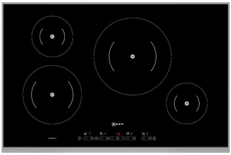 Neff T44D85N1 built-in Electric induction Black hob