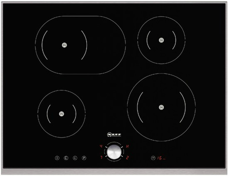 Neff T44T70N0 built-in Electric induction Black hob