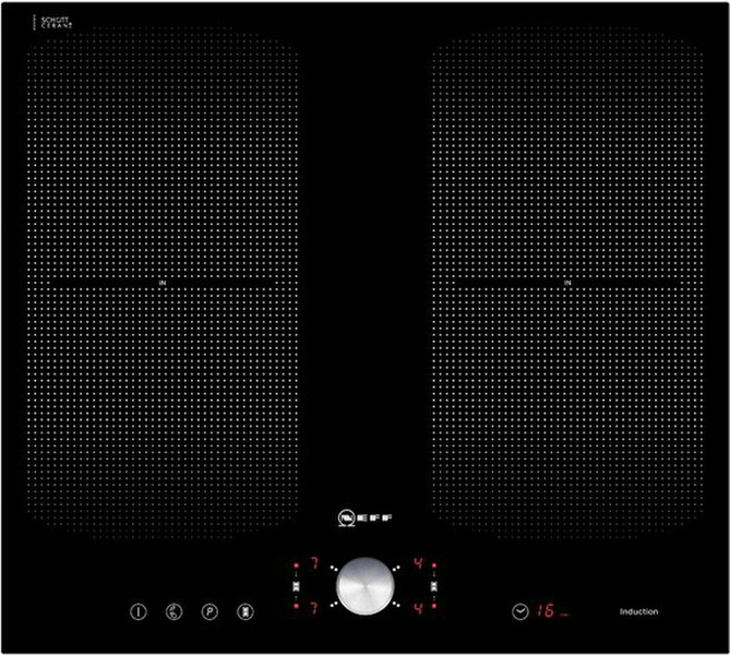 Neff T45T63X0 built-in Electric induction Black hob