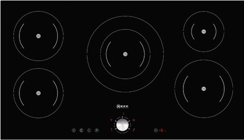 Neff T45T90X0 built-in Electric induction Black hob