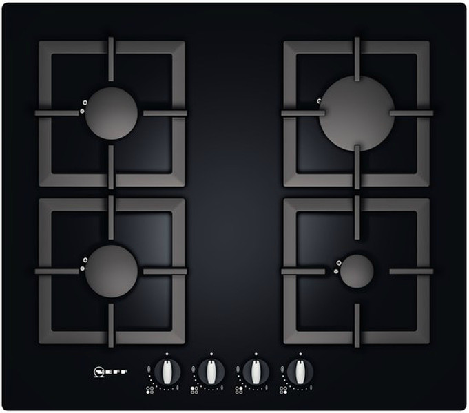 Neff T62S25S1 built-in Gas Black hob