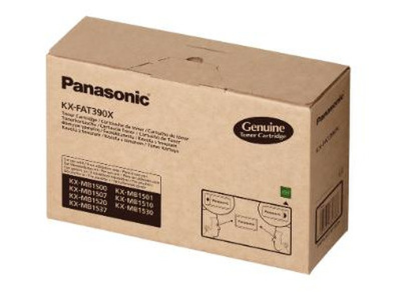 Panasonic KX-FAT390X 1500pages Black laser toner & cartridge