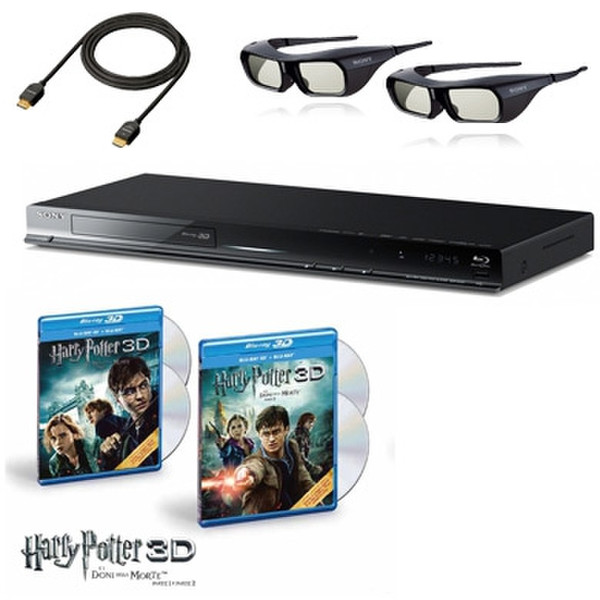 Sony BDPS480HPHI Blu-Ray player 3D Черный Blu-Ray плеер