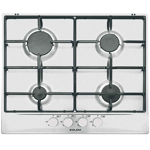 Glem GT64AL built-in Gas Aluminium hob