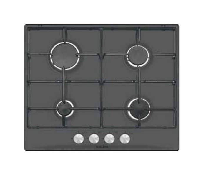 Glem GT64TT built-in Gas Titanium hob