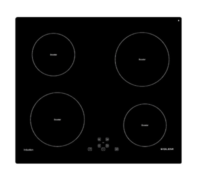 Glem GTI64 built-in Electric Black hob