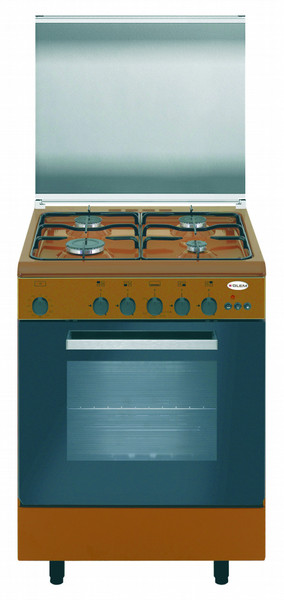 Glem Alpha A66ACF2 Freistehend Gas hob Braun