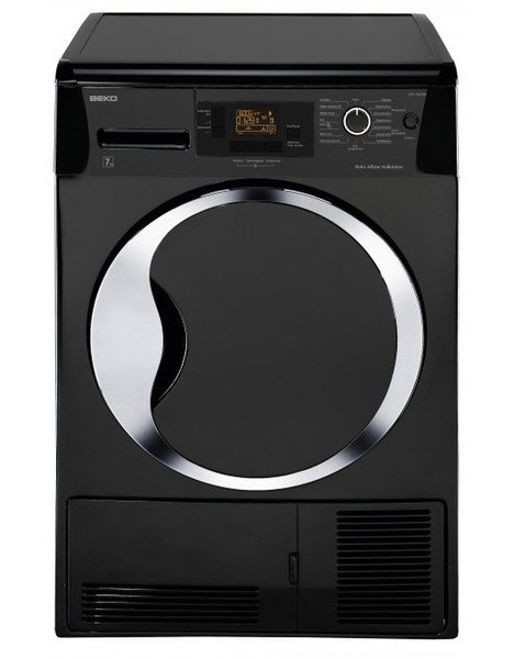 Beko DPU 7360 XB freestanding Front-load 7kg A Black tumble dryer