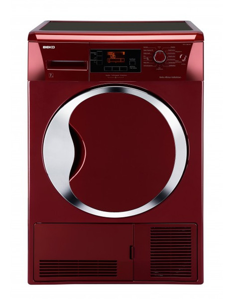 Beko DPU 7360 XR freestanding Front-load 7kg A Red tumble dryer