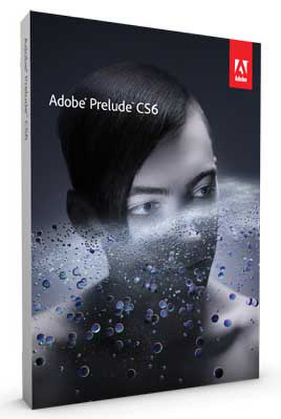 Adobe Video and audio Prelude CS6, DVD, Mac, 1U, FRE