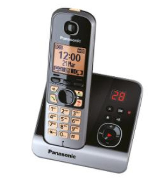 Panasonic KX-TG6721 DECT Черный, Серый