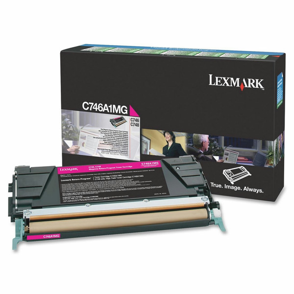 Lexmark C746A1MG Cartridge 7000pages Magenta laser toner & cartridge