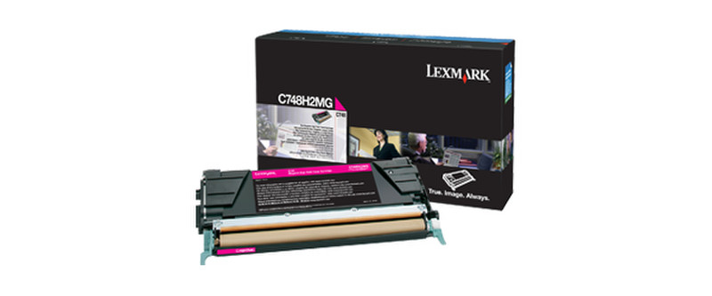Lexmark C748H2MG Cartridge 10000pages Magenta laser toner & cartridge