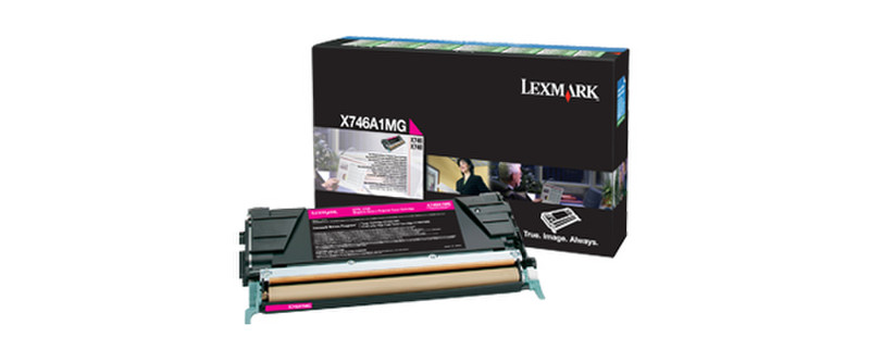 Lexmark X746A1MG Toner 7000Seiten Magenta Lasertoner & Patrone