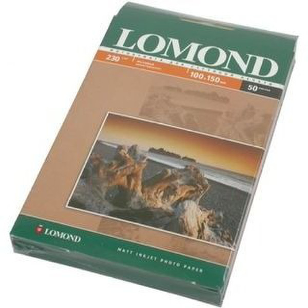 Lomond Photo Inkjet Paper Matte 230 g/m2 10x15/50 Матовый бумага для печати