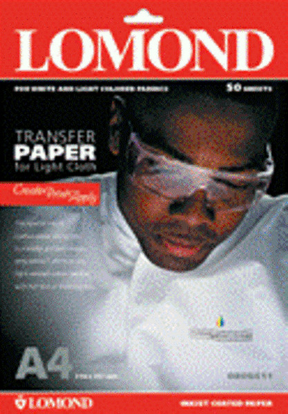 Lomond Thermotransfer Inkjet Paper A4/10 for Light Fabrics Druckerpapier