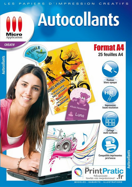 Micro Application 5067 printer label