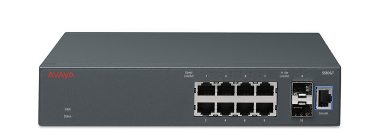Avaya 3510GT gemanaged L3 Gigabit Ethernet (10/100/1000) Grau