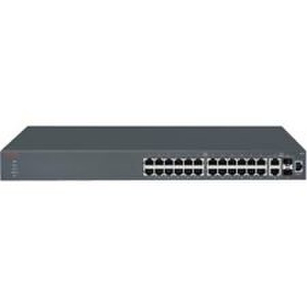 Avaya 3524GT Управляемый L3 Gigabit Ethernet (10/100/1000) 1U Серый