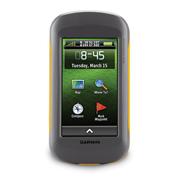 Garmin Montana 600 Tragbar / Fixiert 4Zoll TFT Touchscreen 289g Anthrazit, Gelb
