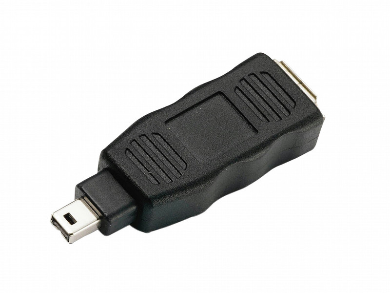 Sitecom Firewire converter 6/4 pin Black cable interface/gender adapter