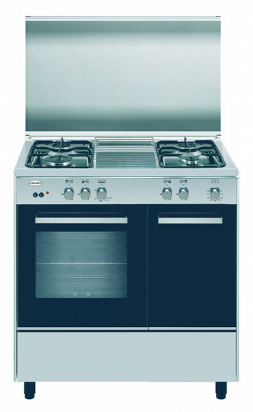 Glem Alpha AR96AIL2 Freistehend Gas hob Edelstahl