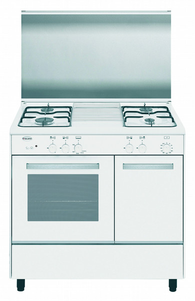 Glem Alpha AR96AXL2 Отдельностоящий Gas hob Белый