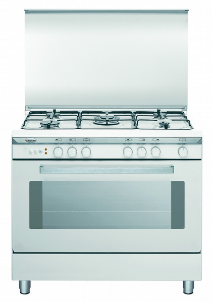 Glem Unica U96GXF2 Freestanding Gas hob White