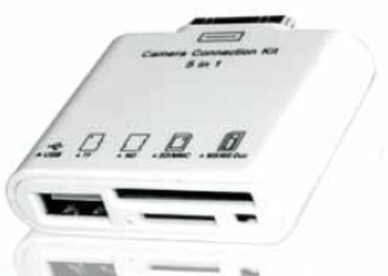 Approx APPCRIP USB 2.0 Белый устройство для чтения карт флэш-памяти