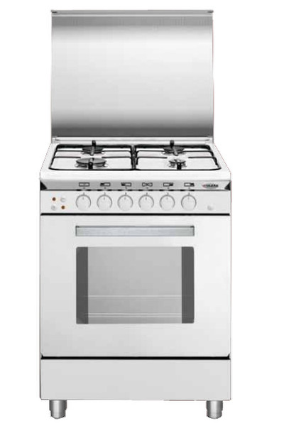 Glem Unica U55RXF2 Отдельностоящий Gas hob A Белый