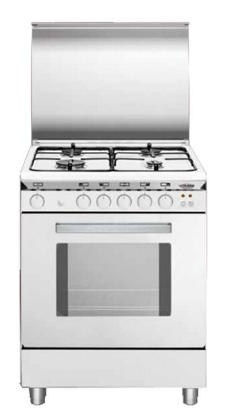 Glem Unica U65RXF2 Отдельностоящий Gas hob A Белый