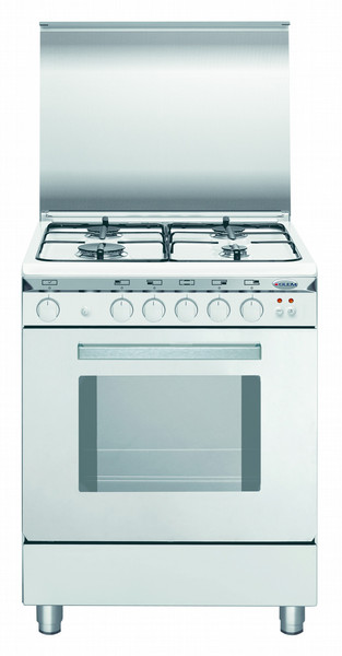 Glem Unica U65BXF2 Freistehend Gas hob Weiß