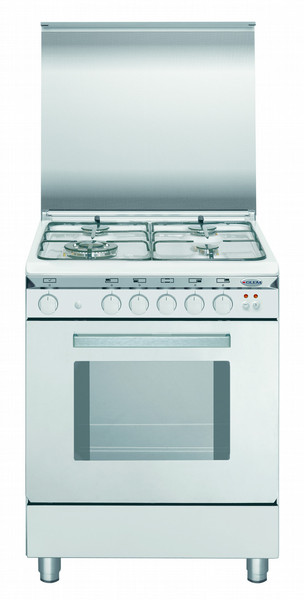 Glem Unica U66BXF2 Freistehend Gas hob Weiß