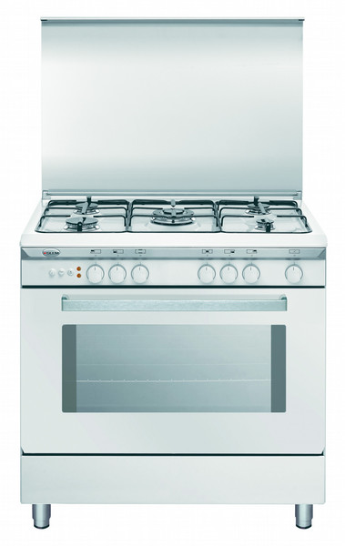 Glem Unica U86GXF2 Freestanding Gas hob White