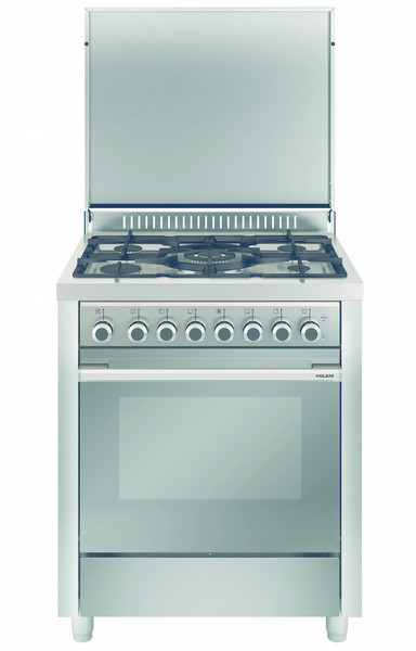 Glem Matrix M765MIC Freistehend Gas hob A Edelstahl