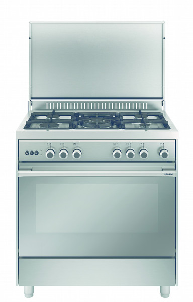 Glem Matrix M855MIC Freistehend Gas hob A Edelstahl