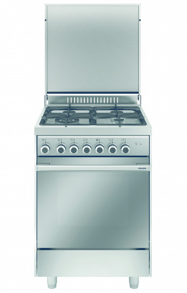 Glem Matrix M664MIC Freistehend Gas hob A Edelstahl