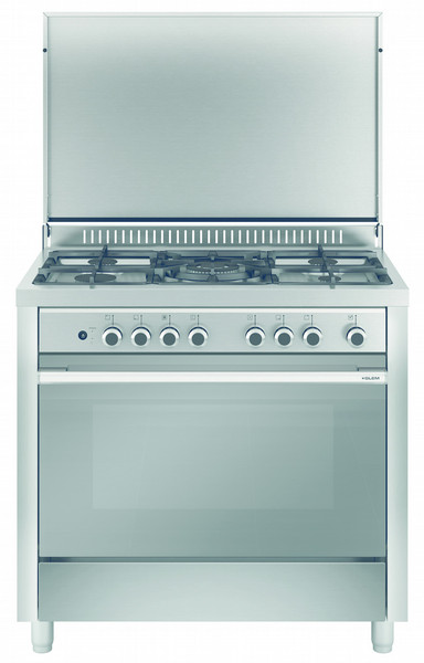 Glem Matrix M965MIC Отдельностоящий Gas hob A Нержавеющая сталь