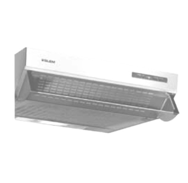 Glem GHL60WH Semi built-in (pull out) 207m³/h E White cooker hood