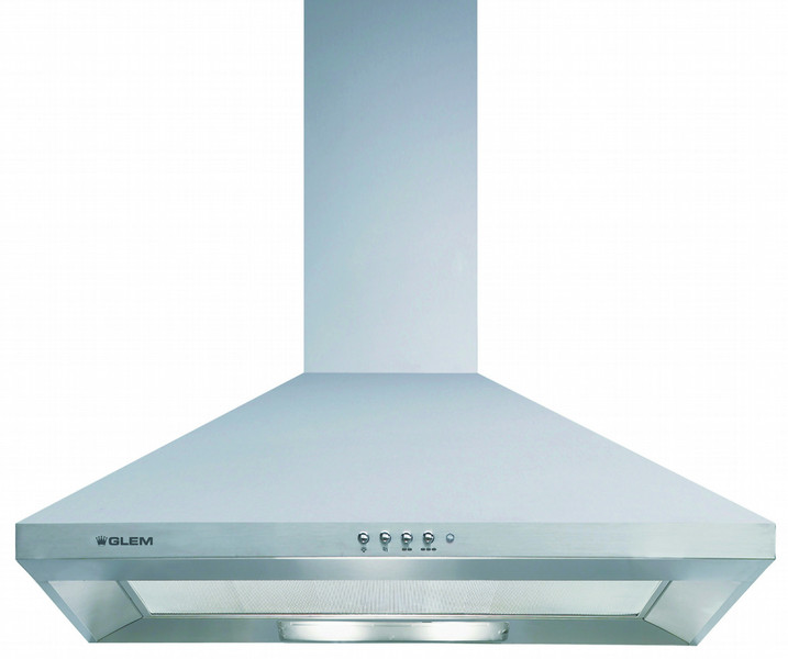 Glem GHP74IX Wall-mounted 440m³/h Stainless steel cooker hood