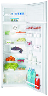 Glem GRI29DA freestanding 214L 48L A White fridge-freezer