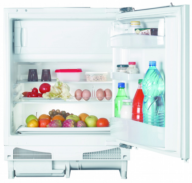 Glem F12T Built-in 126L A White combi-fridge