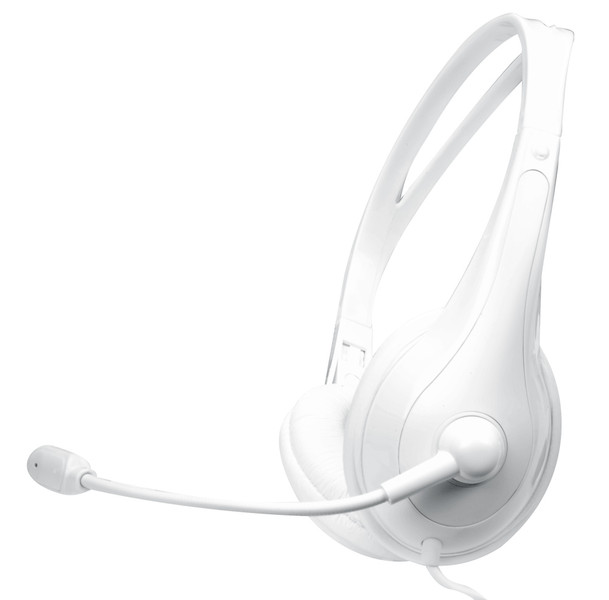 Red4Power R4-H003 Binaural Head-band White headset